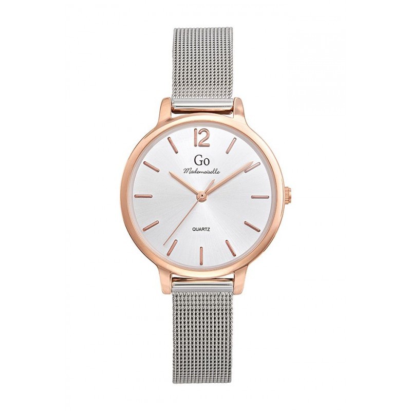 Montre Analogique Go Girl Only Bracelet Métal Argent