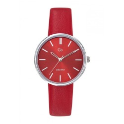 MONTRE GO GIRL ONLY BRACELET SIMILI CUIR ROUGE