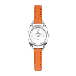 MONTRE GO GIRL ONLY BRACELET  CUIR ORANGE