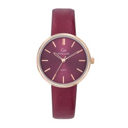 MONTRE GO GIRL ONLY BRACELET SIMILI CUIR VIOLET