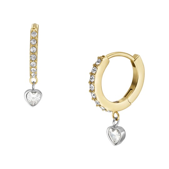 Boucles d'oreilles créoles Ruth plaqué or Boucles d'oreilles créoles Ruth plaqué or