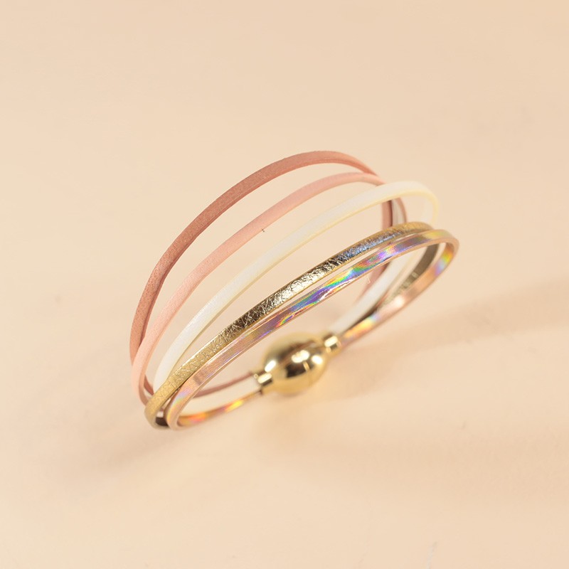 Bracelet Flowers for Zoé Artiste Let it Be argent doré