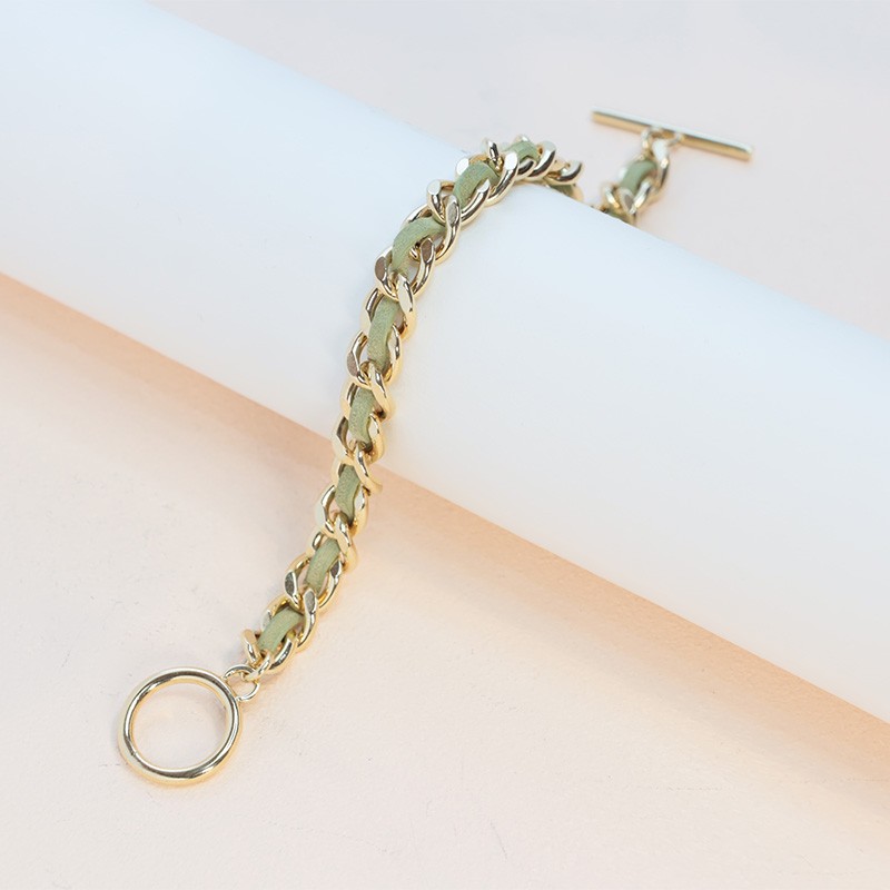Bracelet Flowers for Zoé collection Valentin argent doré