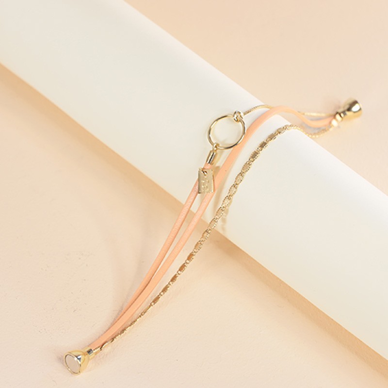 Bracelet Flowers for Zoé collection Tabatha argent doré