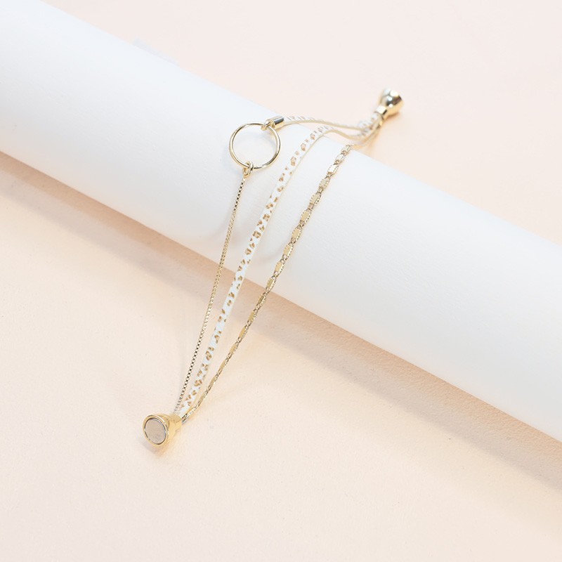 Bracelet Flowers for Zoé collection Tabatha argent doré
