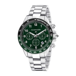 MONTRE HOMME MAUBOUSSIN RAGE DE VIVRE CADRAN VERT BRACELET ACIER