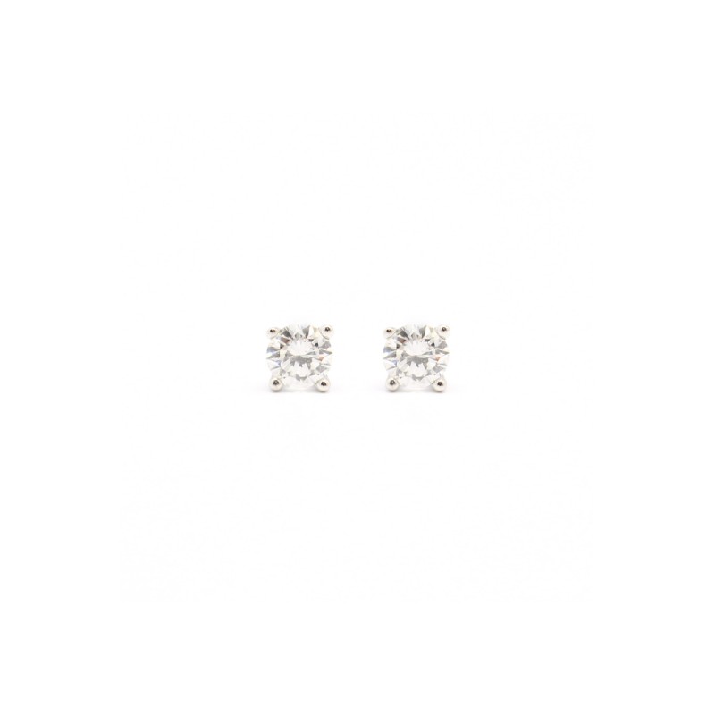 Boucles d'oreilles Or 375/000 et Diamant