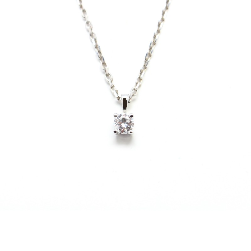 Collier OR 375/000 et Diamant