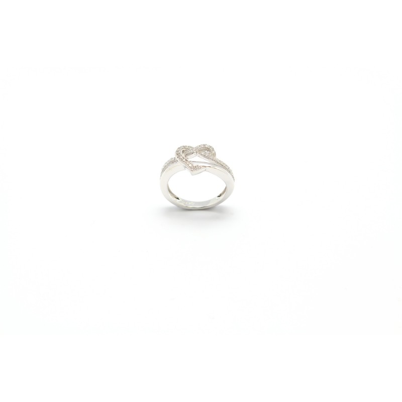 Carador - Bague Blanche ARGENT 925/000