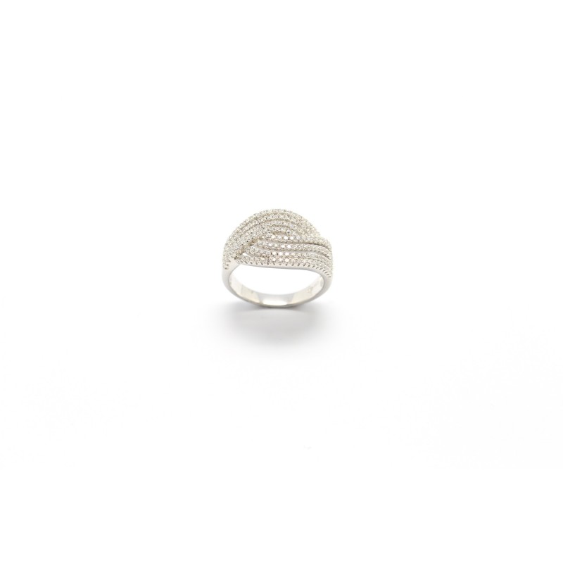 Carador - Bague Blanche ARGENT 925/001