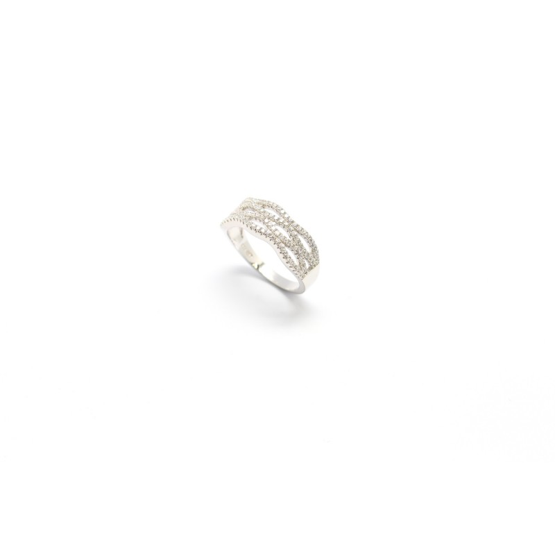 Carador - Bague Blanche ARGENT 925/002