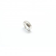 Carador - Bague Blanche ARGENT 925/001 Carador - Bague Blanche ARGENT 925/001
