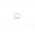 Carador - Bague Blanche ARGENT 925/002