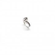 Carador - Bague Noire et Blanche ARGENT 925/001 Carador - Bague Noire et Blanche ARGENT 925/001