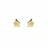 Boucles d'oreilles Or 375/000, Lapin