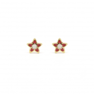 Boucles d'oreilles Or 375/000, Etoiles