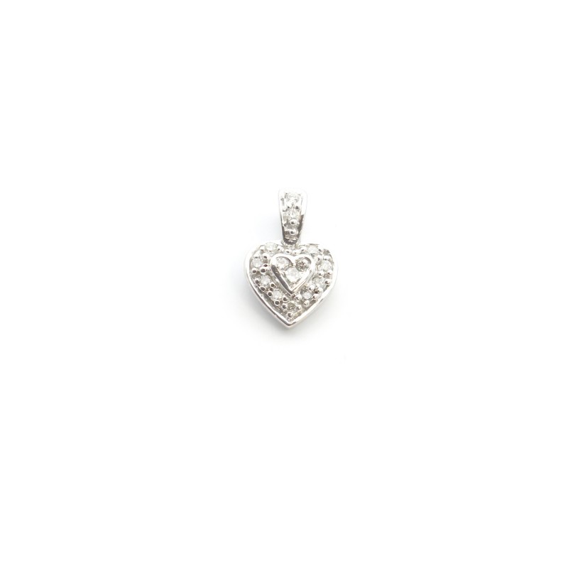 Pendentif Or 375/000 et Diamant