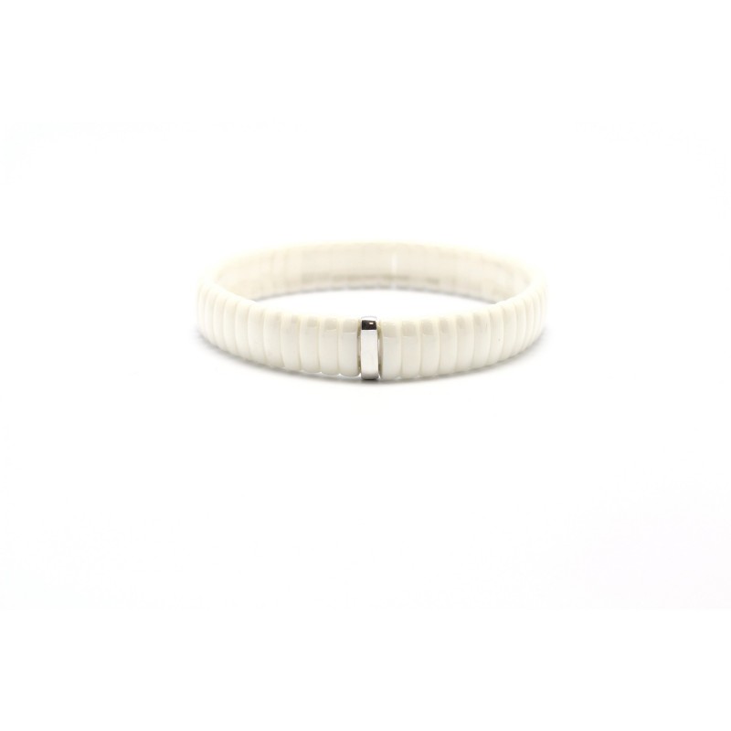 Bracelet blanc Céramique