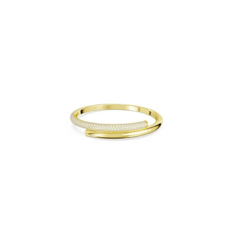 Bracelet Femme Basket-ball Doré Infini Avec Cristaux - Acier Inoxydable - Style Sportif Et élégant - Cadeau Pour Fan De Basket