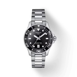 Montre Homme Tissot seaster 1000 40MM bracelet acier cadran noir