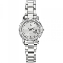 MONTRE GO GIRL ONLY BRACELET ACIER BOITIER ORNE DE STRASS