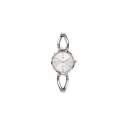 MONTRE GO GIRL ONLY BRACELET ACIER FANTAISIE CADRAN BLANC INDEX DORE ROSE