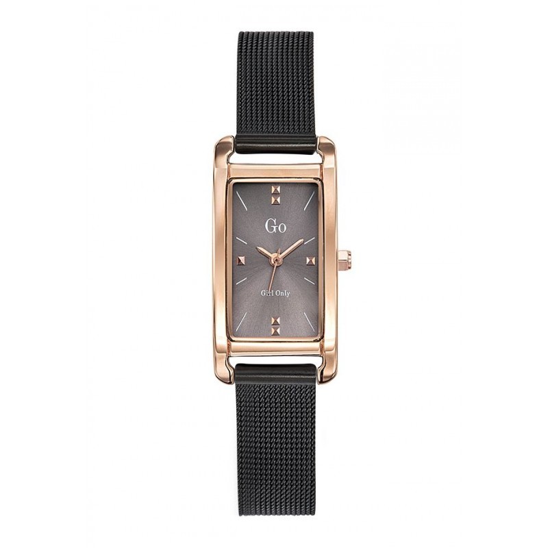 Montre Analogique Go Girl Only Bracelet Métal Noir