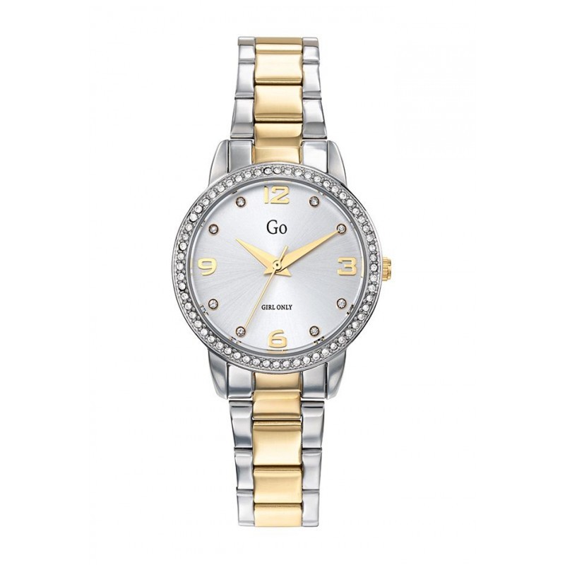 Montre Analogique Go Girl Only Bracelet Métal Bicolore