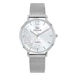 MONTRE GO GIRL ONLY BRACELET MILANAIS  CADRAN GRIS ET STRASS