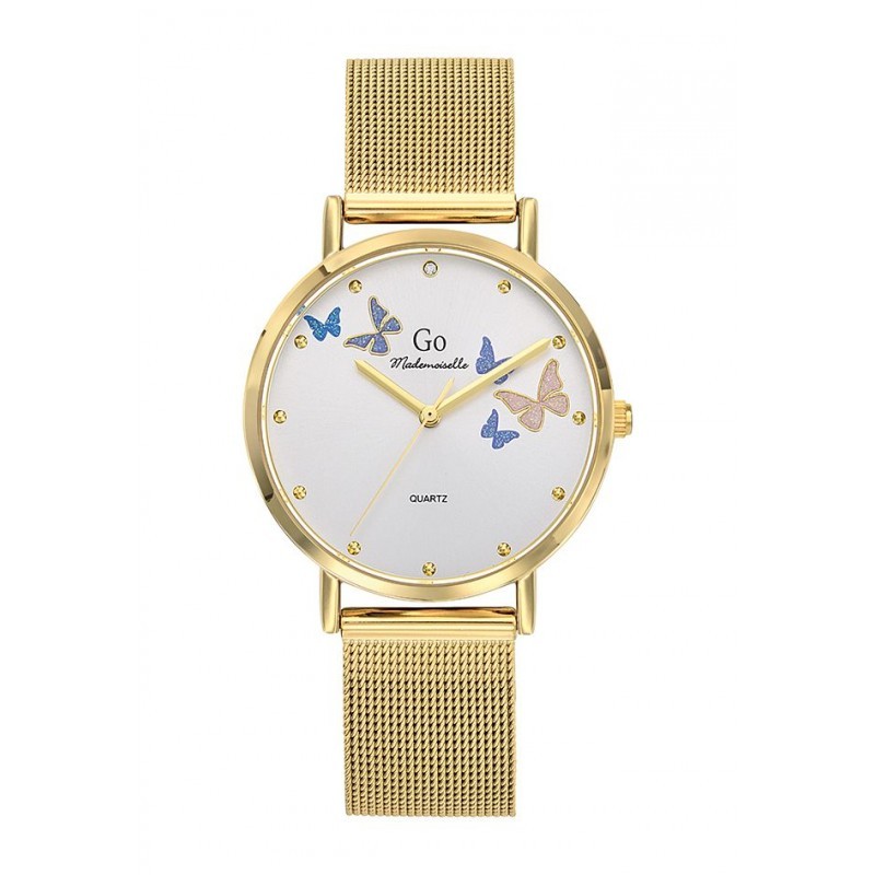 Montre Analogique Go Girl Only Bracelet Métal Doré