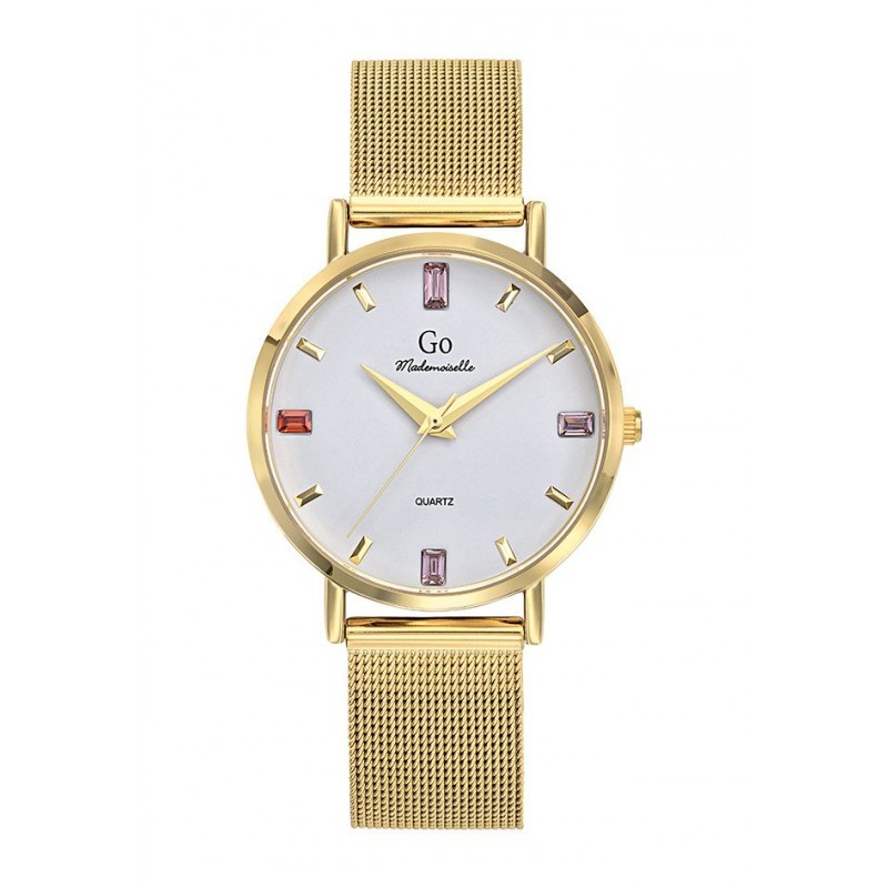 Montre Analogique Go Girl Only Bracelet Métal Doré