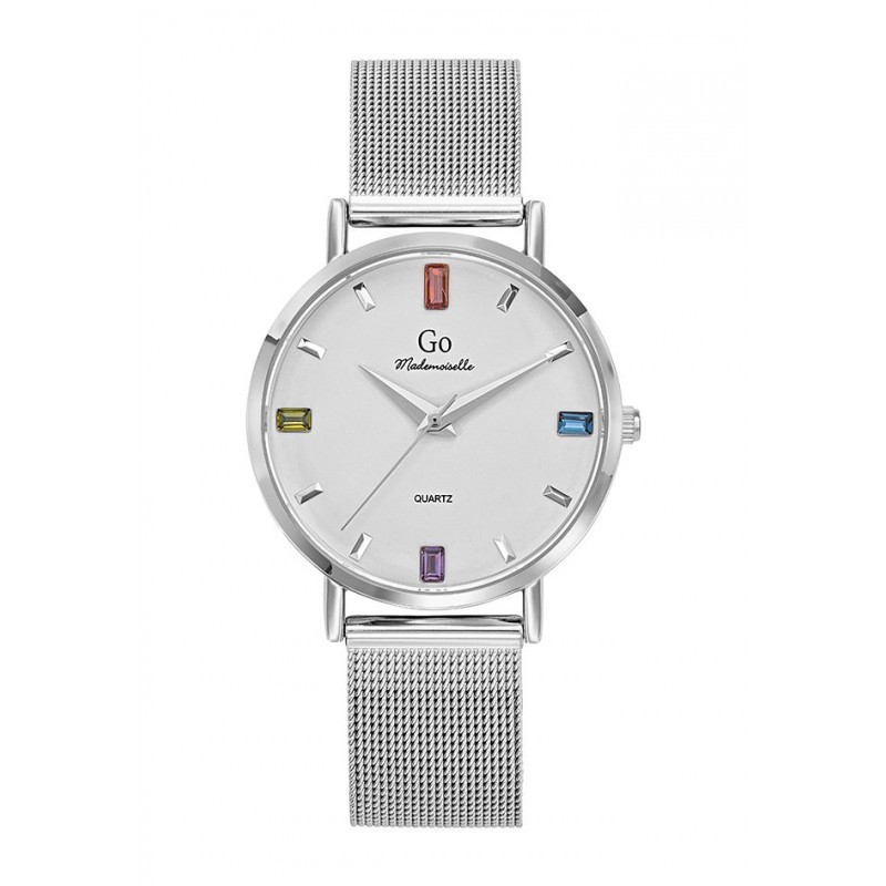 Montre Analogique Go Girl Only Bracelet Métal Argent