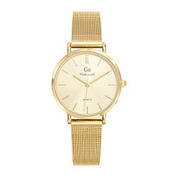 MONTRE GO GIRL ONLY BRACELET MILANAIS DORE CADRAN CHAMPAGNE