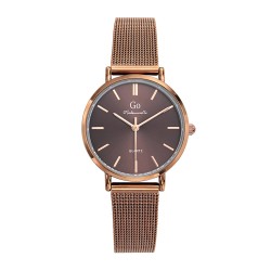 MONTRE GO GIRL ONLY BRACELET MILANAIS MARRON CADRAN MARRON