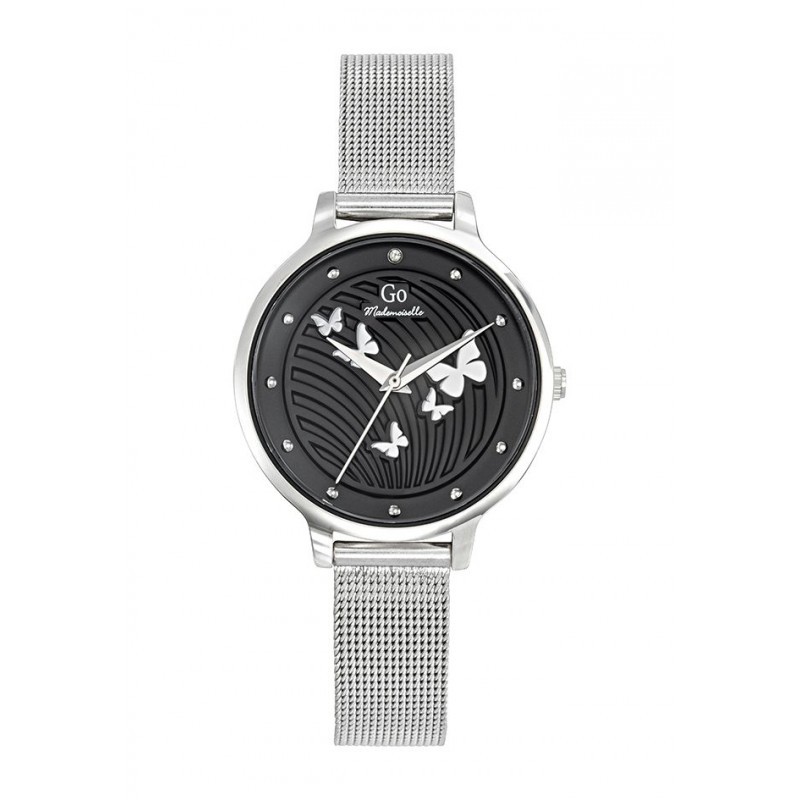 Montre Analogique Go Mademoiselle Bracelet Métal Argent