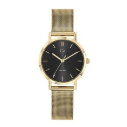 MONTRE GO GIRL ONLY BRACELET MILANAIS DORE CADRAN NOIR