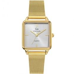 MONTRE GO GIRL ONLY BRACELET MILANAIS DORE BOITIER CARRE