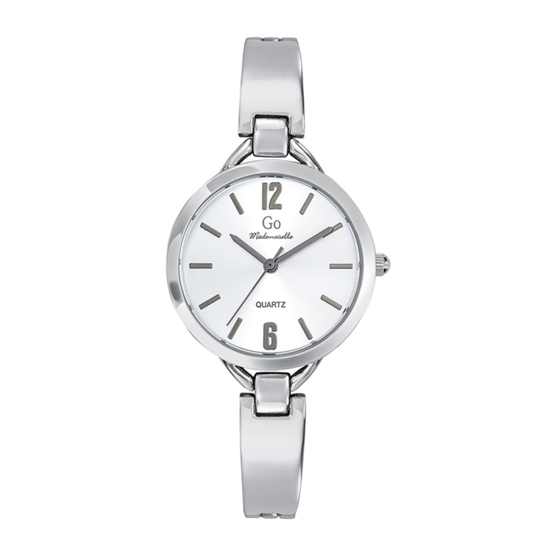 Montre Analogique Go Mademoiselle Bracelet Métal Argent