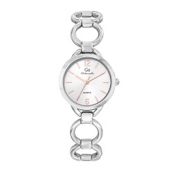 MONTRE GO GIRL ONLY BRACELET FANTAISIE ARGENTE CADRAN GRIS ARGENTE