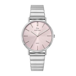 MONTRE GO GIRL ONLY BRACELET ACIER ARGENTE CADRAN ROSE