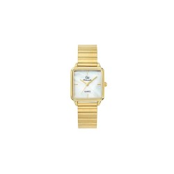 MONTRE GO GIRL ONLY BRACELET ACIER DORE CADRAN NACRE BOITIER CARRE