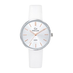 MONTRE GO GIRL ONLY BRACELET  BLANC BOITIER ARGENTE