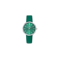 MONTRE GO GIRL ONLY BRACELET VERT BOITIER ARGENTE CADRAN VERT