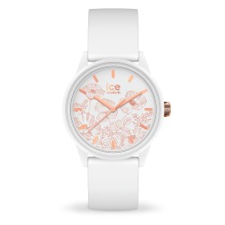 Montre Ice Watch Solar power - Spring white Small