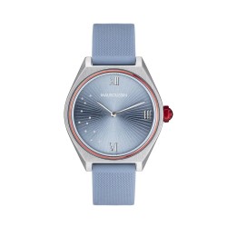 MONTRE FEMME MAUBOUSSIN ELLE A MIS LE FEU BLEUE EN SILICONE BLEU