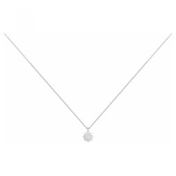 Collier fantaisie femme carador en argent avec oxydes de zirconium