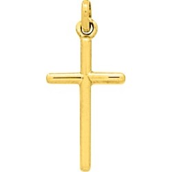 Pendentif Carador en  or jaune 750/000 croix