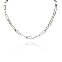 Collier Una Storia Maillon en argent 925/000