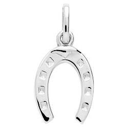 Pendentif Carador en argent 925/000 motif fer à cheval