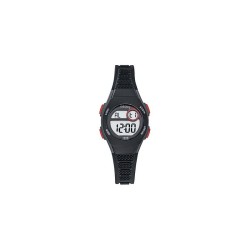 Montre Tekday Enfant digital silicone noir